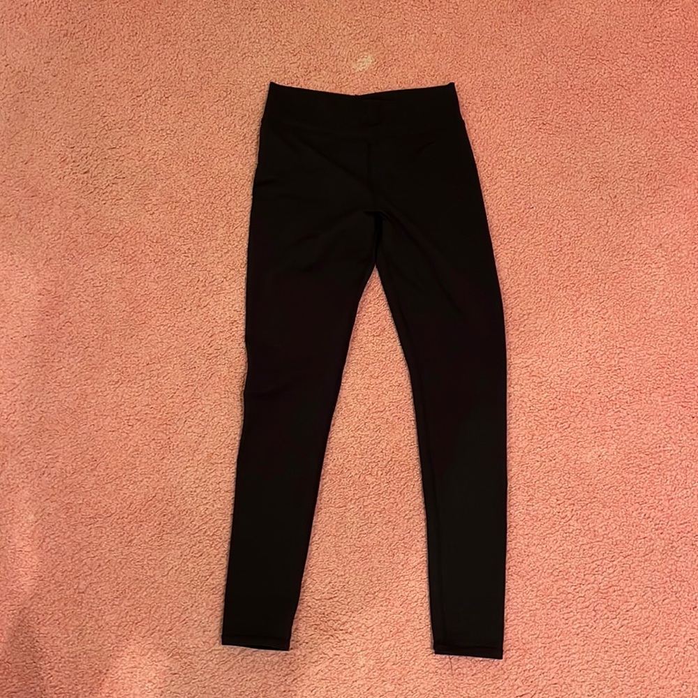 Zella Black Kids Leggings Size XL (14/16)